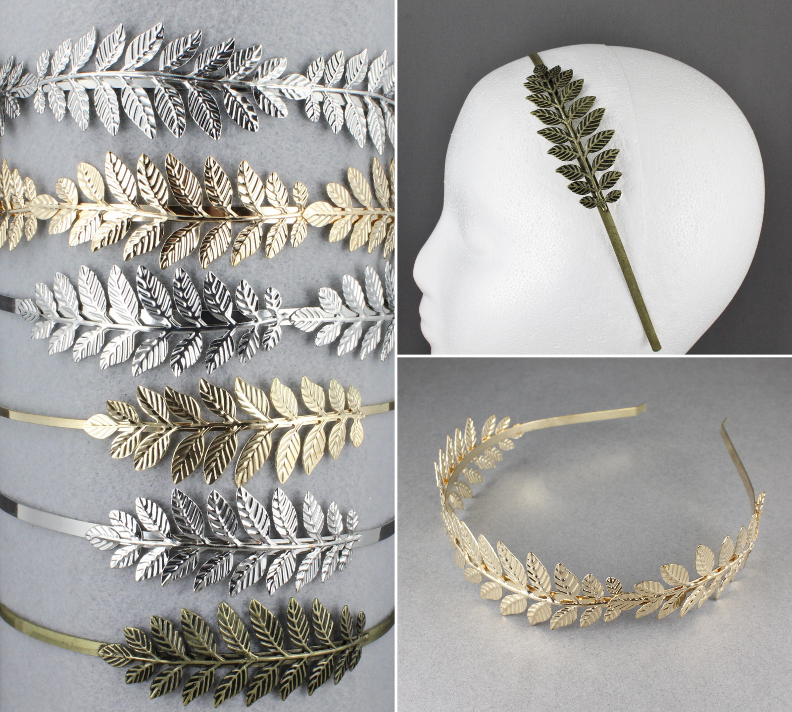 Laurel Leaf crown Leaves headband hair band greek toga roman costume