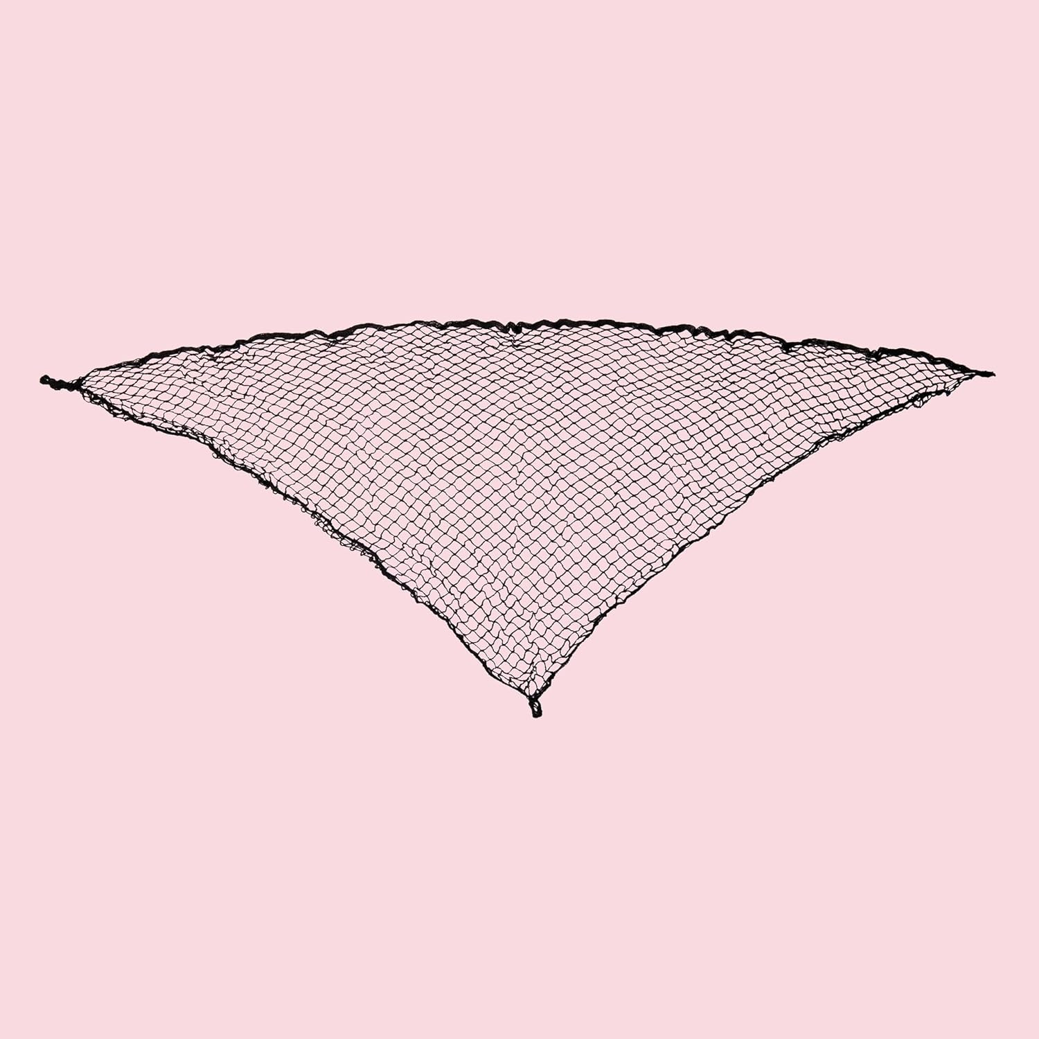 Extra Large Cotton Triangle Hair Net for Salons, Home Styling, Curl Setting, Sec