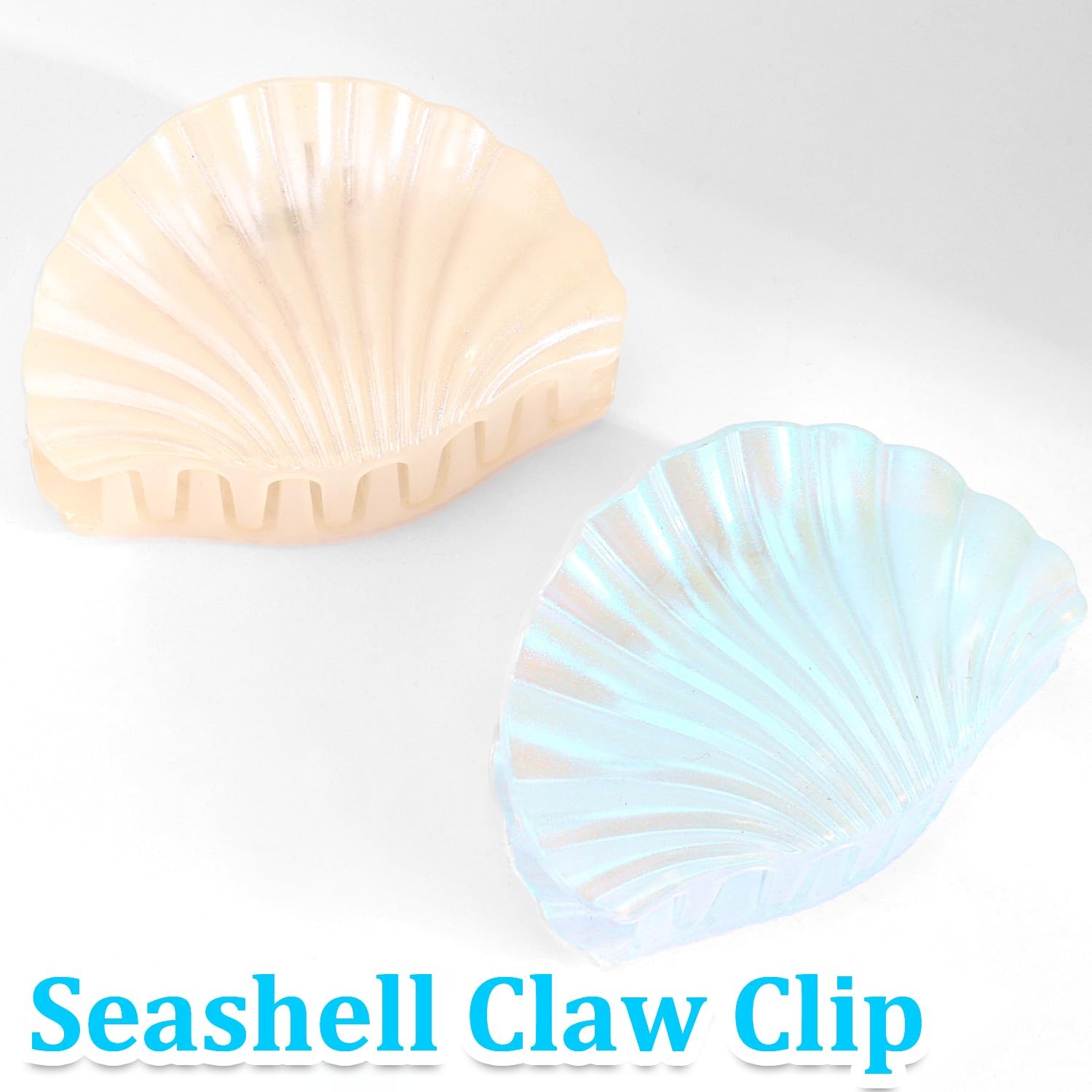 Yuxiaoyu Bridesmaid Proposal Gifts 8PCS Beach Claw Clips With Seashell 1+7