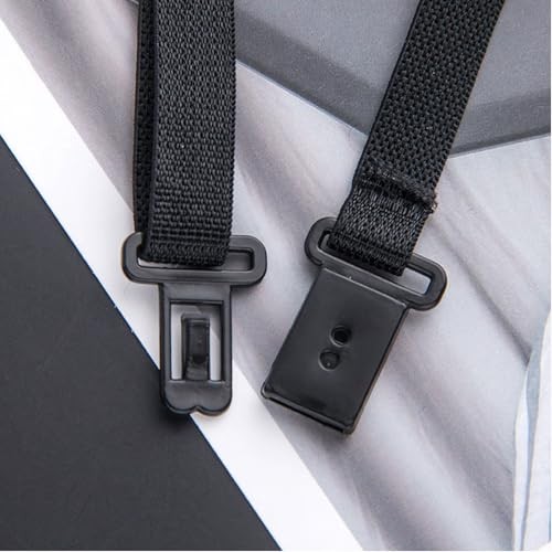 10 Pack Bow Ties Straps Replacement Adjustable Bow Tie Holder Elastic Band