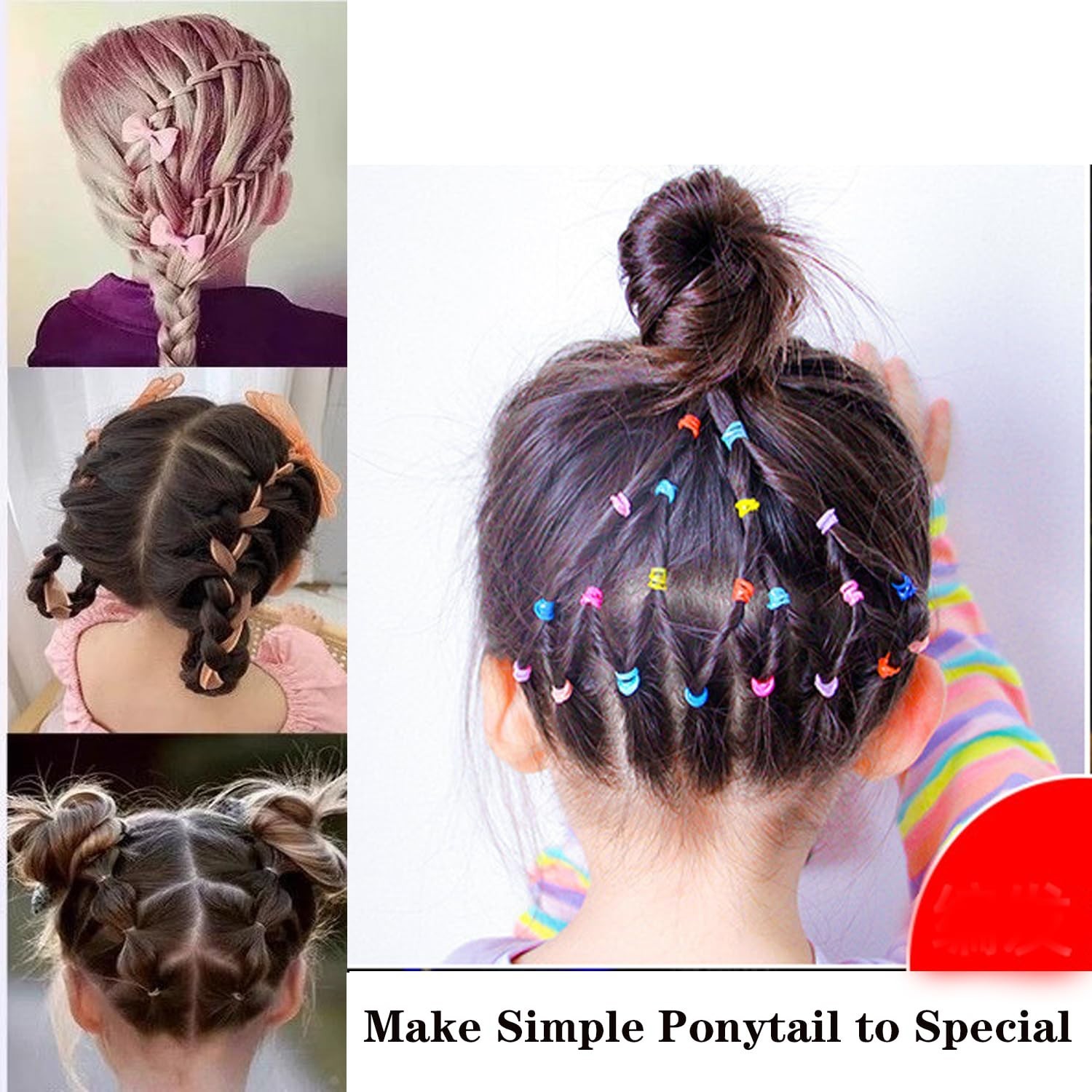 6pcs Topsy Tail & Hair Loop Styling Tool Set, French Braid Ponytail Makers