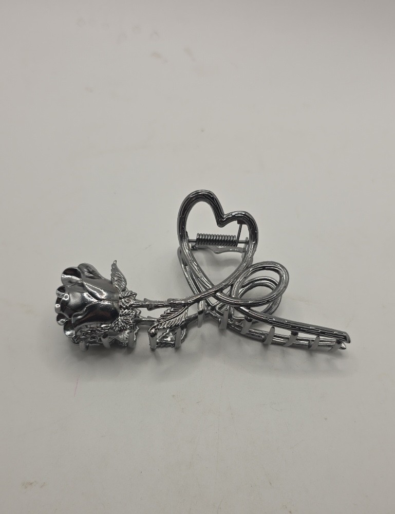 Decorative Hair Claw Clip – Multiple Styles & Designs – Metal & Floral Finishes.