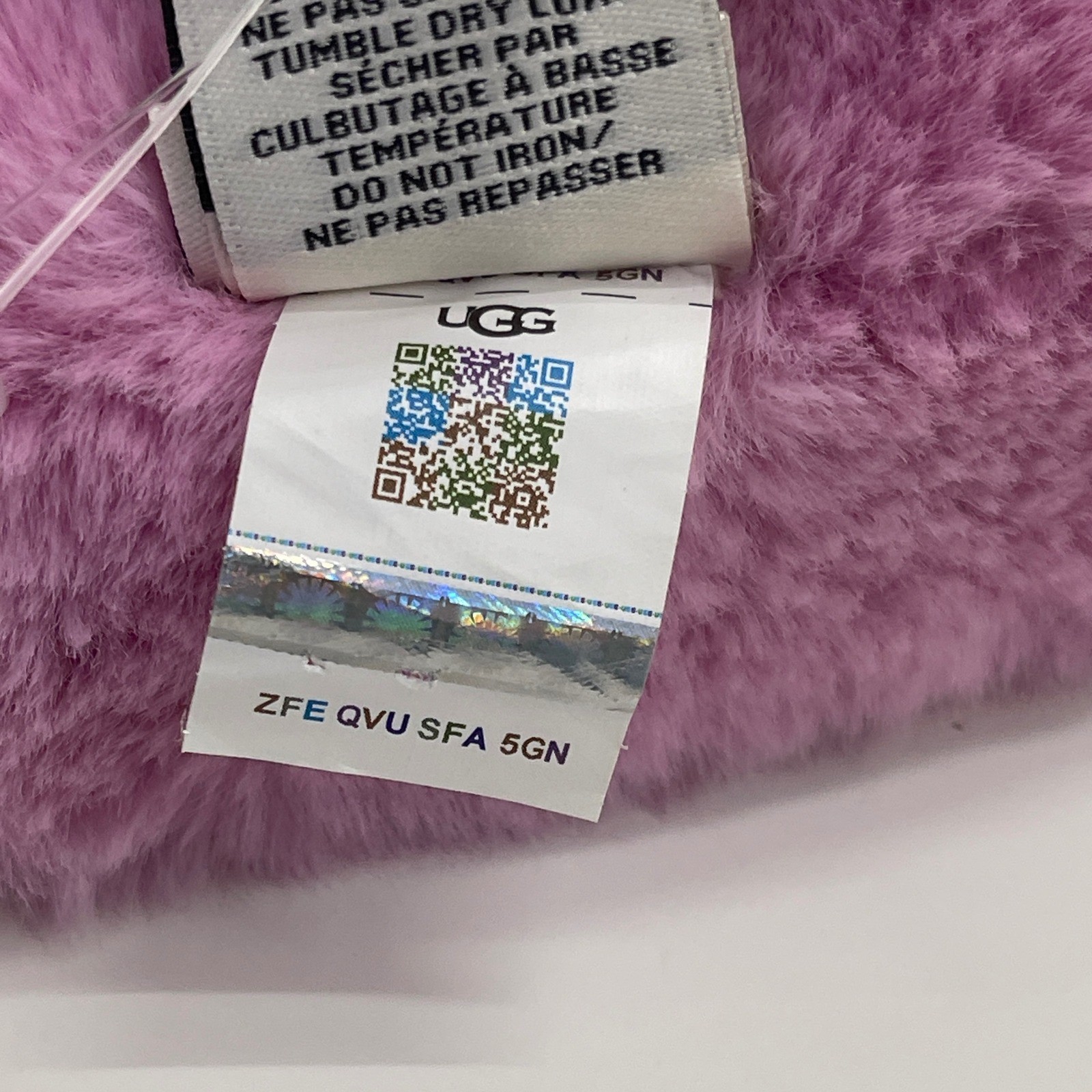 NEW UGG Headband Pink Faux Fur Head Ear Warmer Barbie Coquette Winter Designer