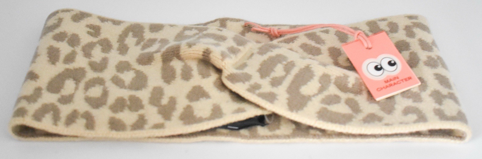Aritzia Main Character Cheetah Leopard Pattern Fabric Head Wrap Headband NWT!