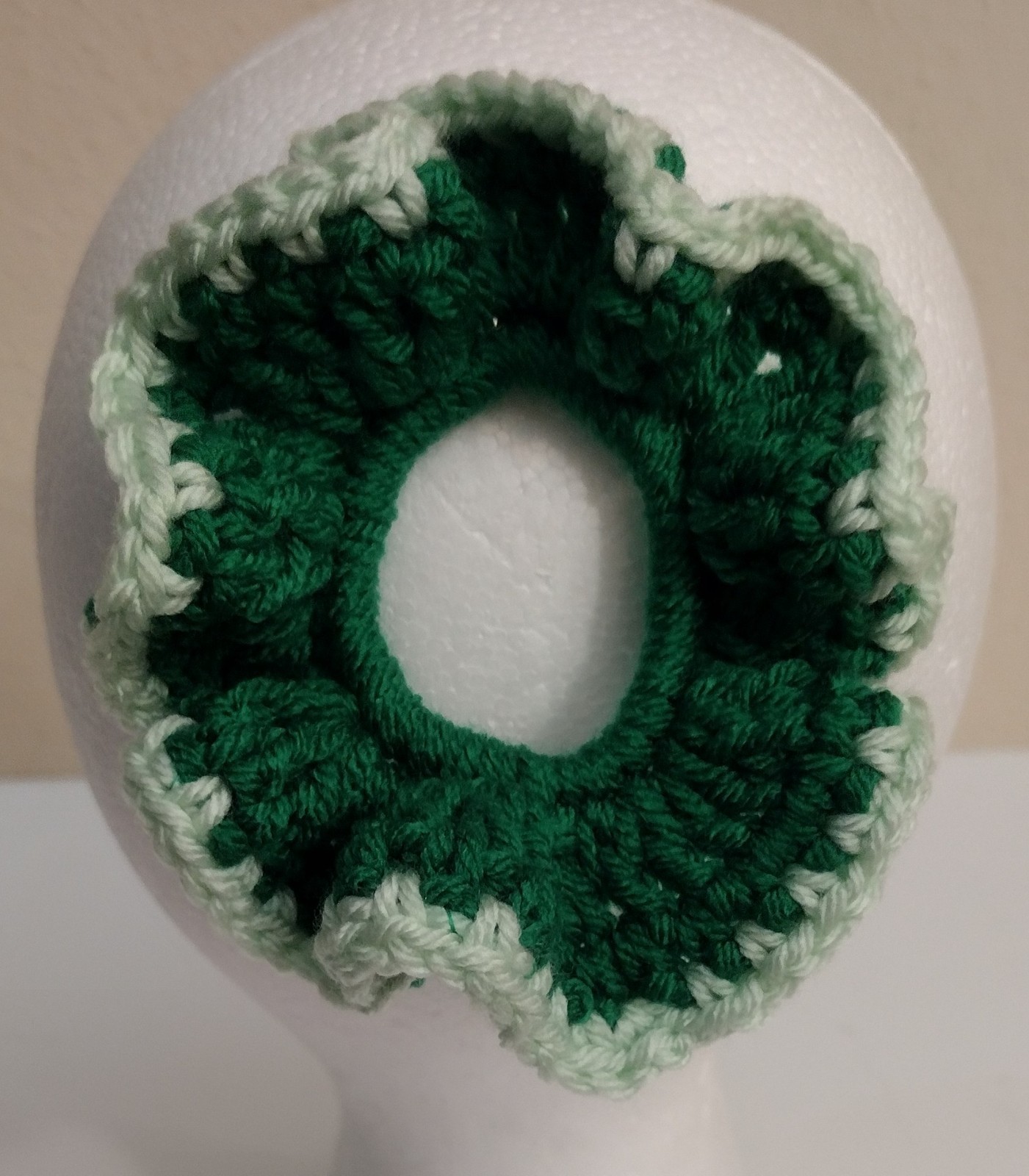 Hair Scrunchie Accessory Handmade Crochet, Various Colors