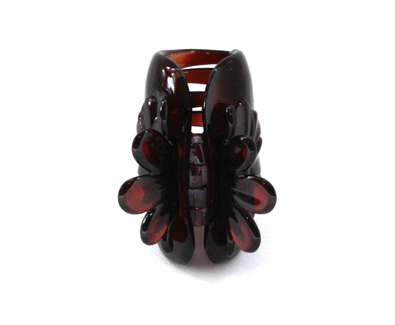 French High Quality Celluloid Claw Clip Tortoise Shell Small 2″ Jaw Clip T53