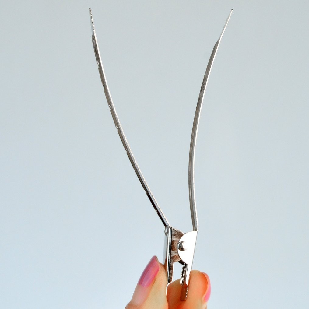 24 Duck Bill Clips – 3.5” Rustproof Metal Hair Styling Essentials