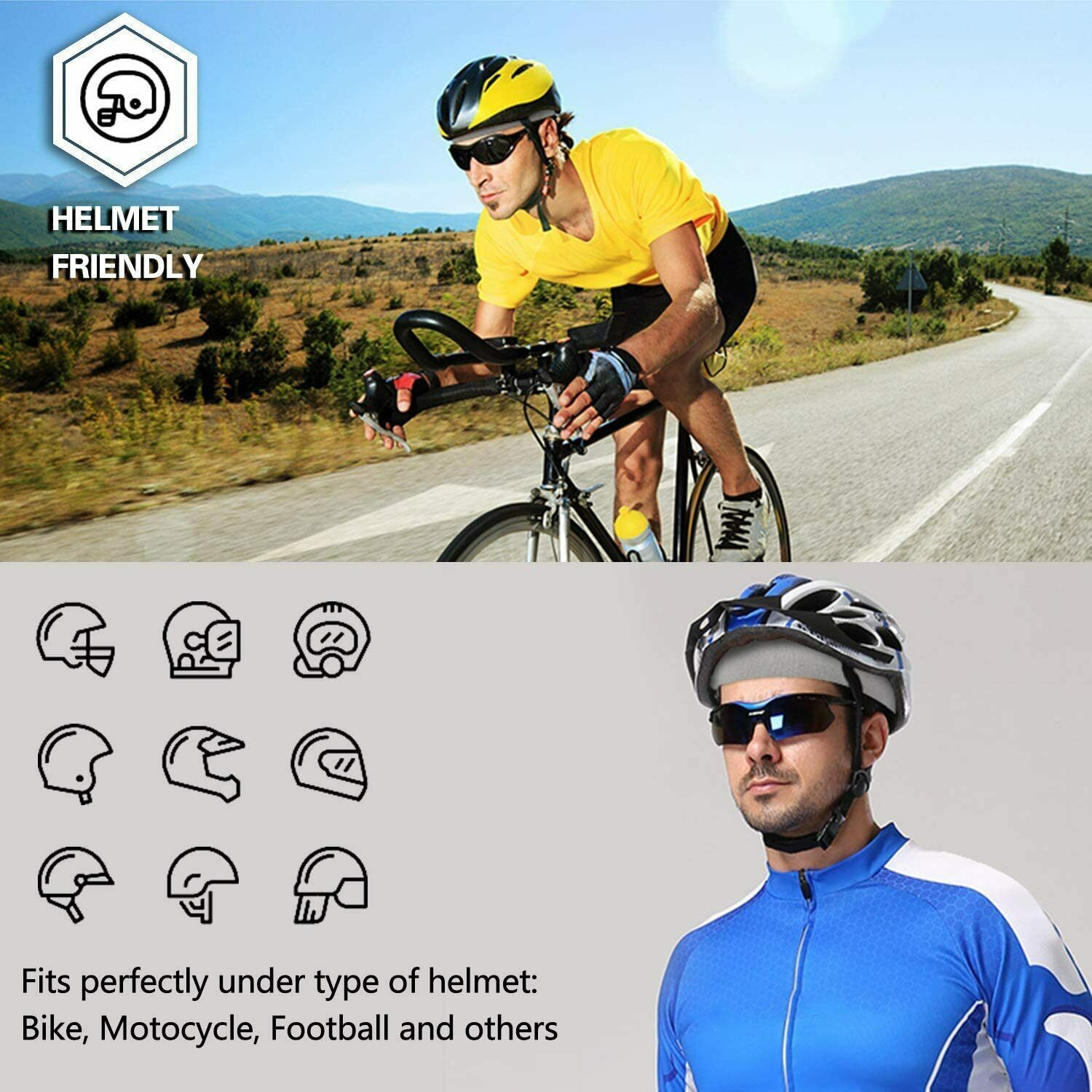 Sweatband Head Band Sweat Headband Gym Workout Sports Sweatbands for Men Women