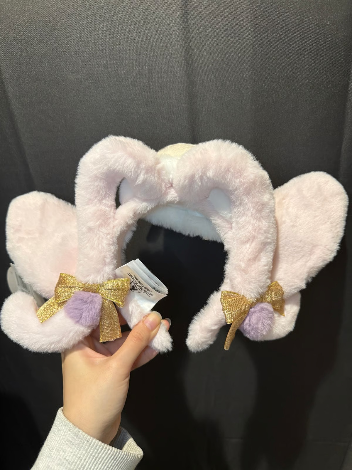 Angel Disney Lilo Stitch winter exclusive snowflake fluffy hat ears headband