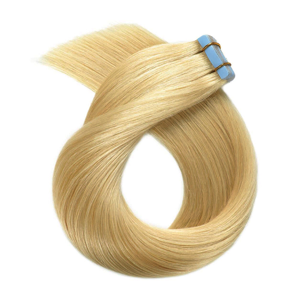 Blonde Remy Tape-In Hair Extensions 16″-28″ – Premium Quality for Women .