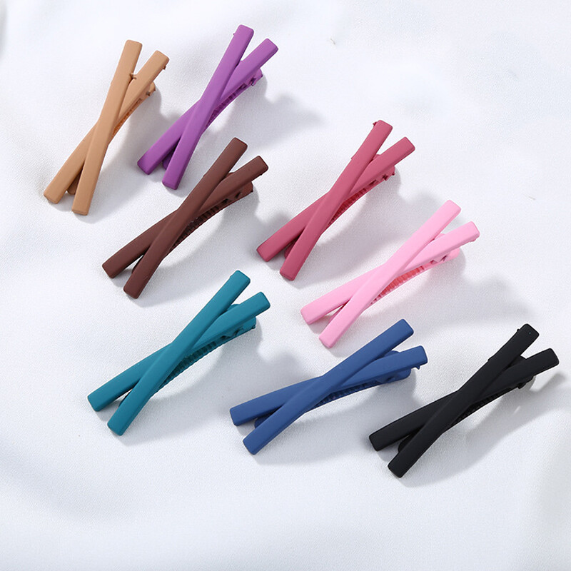 5x Matte Candy Color Bowknot Hairpins Hair Clip Barrettes Hair Accessory US