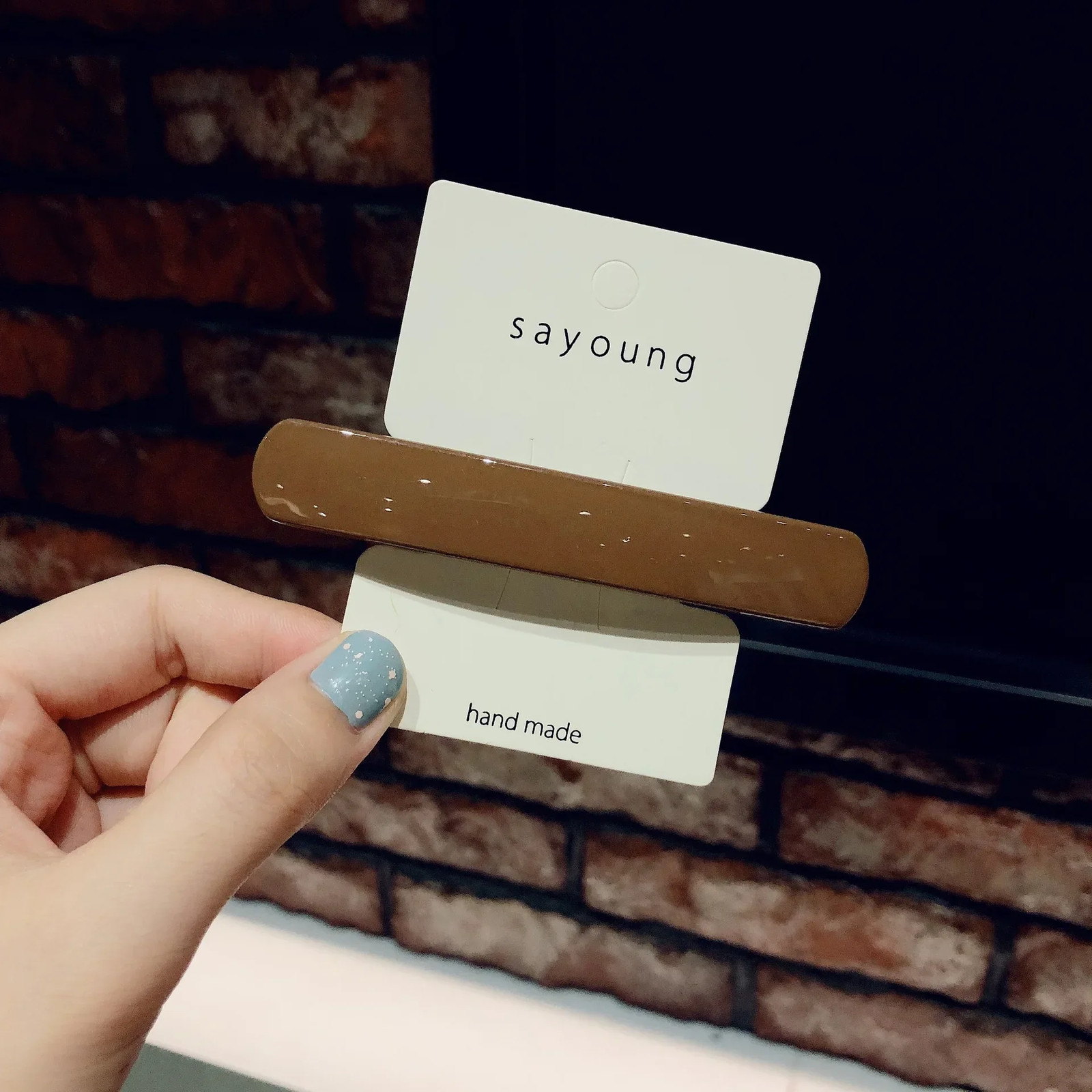 Korean Morandi Color Spring Hair Clip Women Girls Simple Hairpin Fashion Colorfu