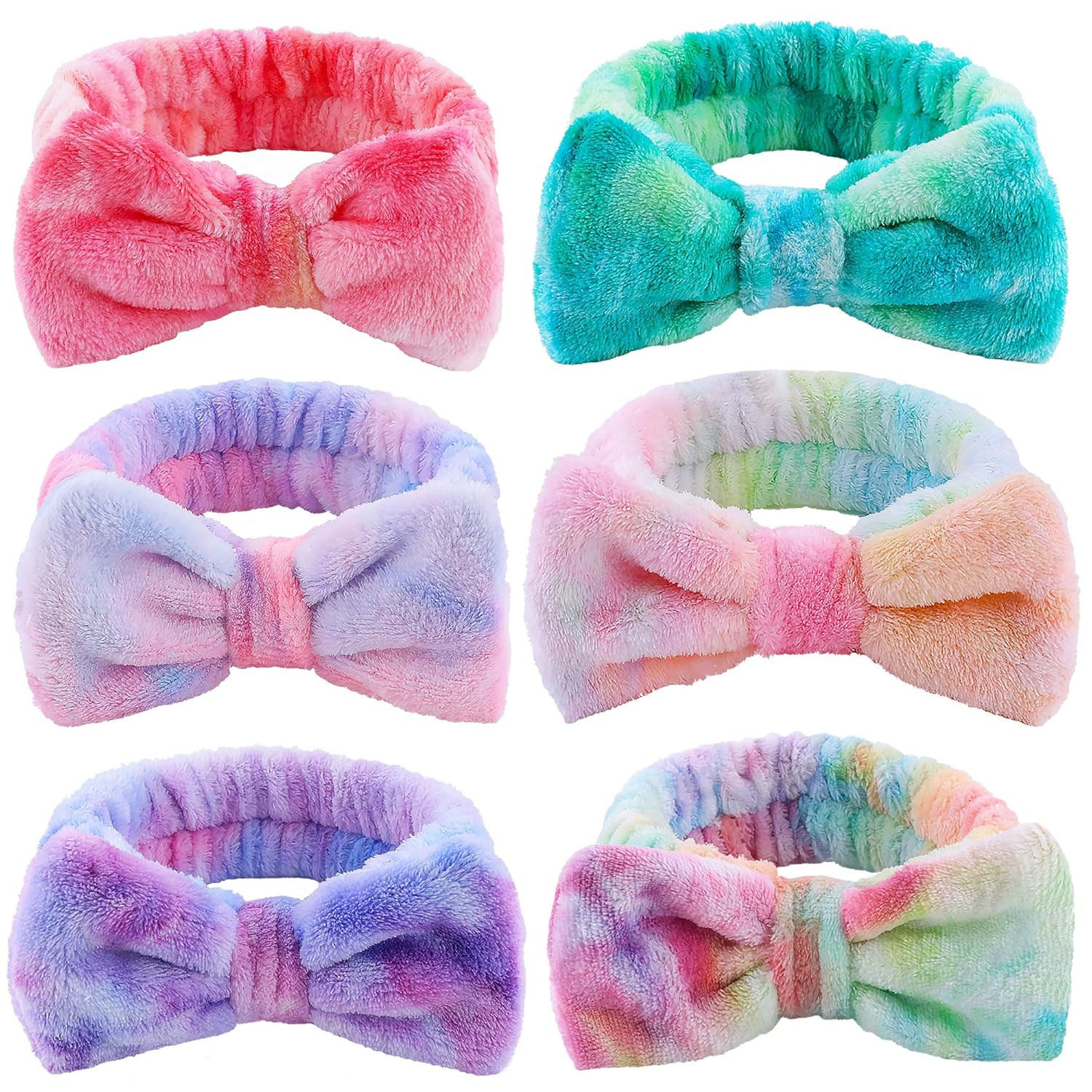 Spa Headbands, Makeup Headband,Bow Headband for Washing Face Skincare Headbands