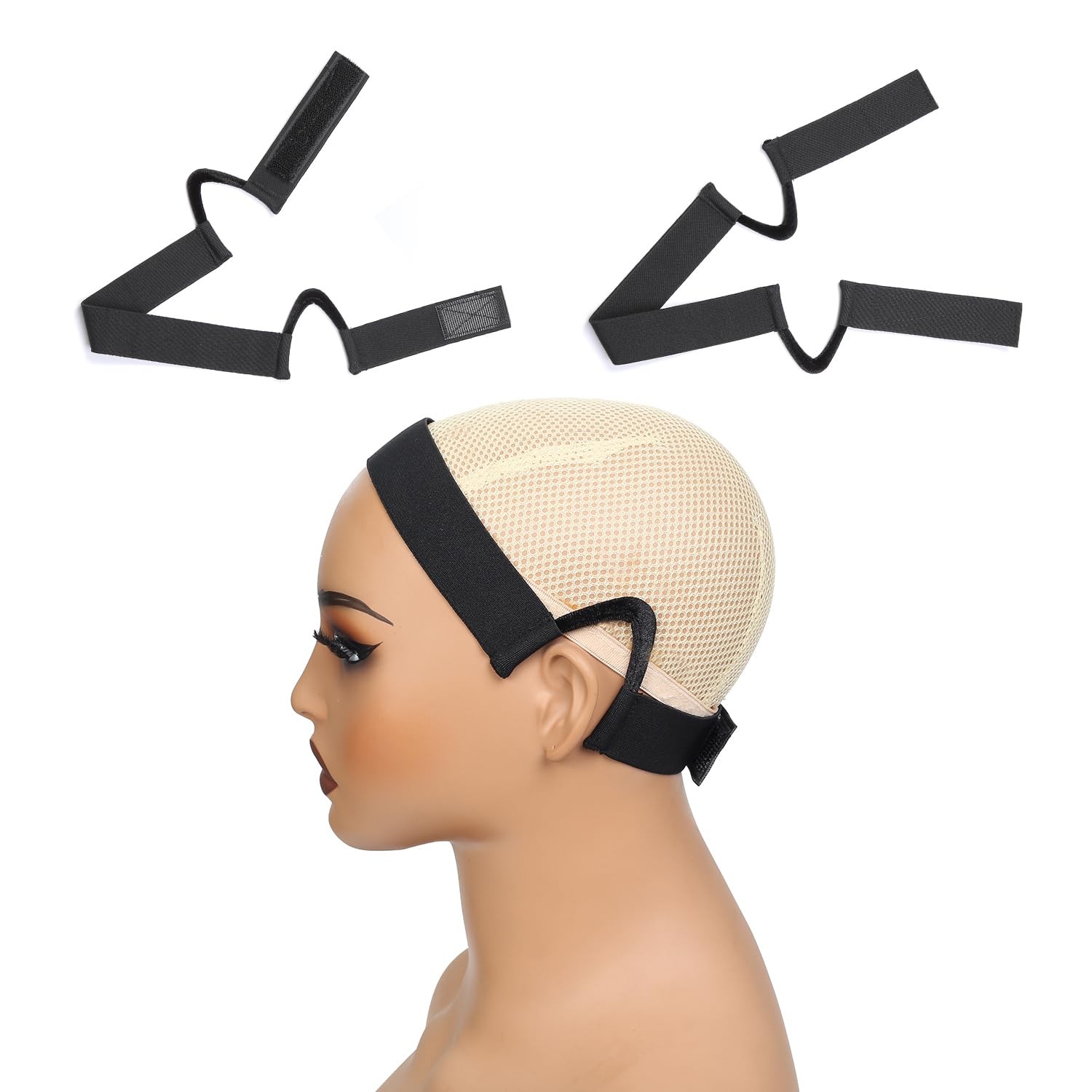 2Pcs Wig Band For Lace Front Ear Cut Free Lace Melting Elastic Band Headband …