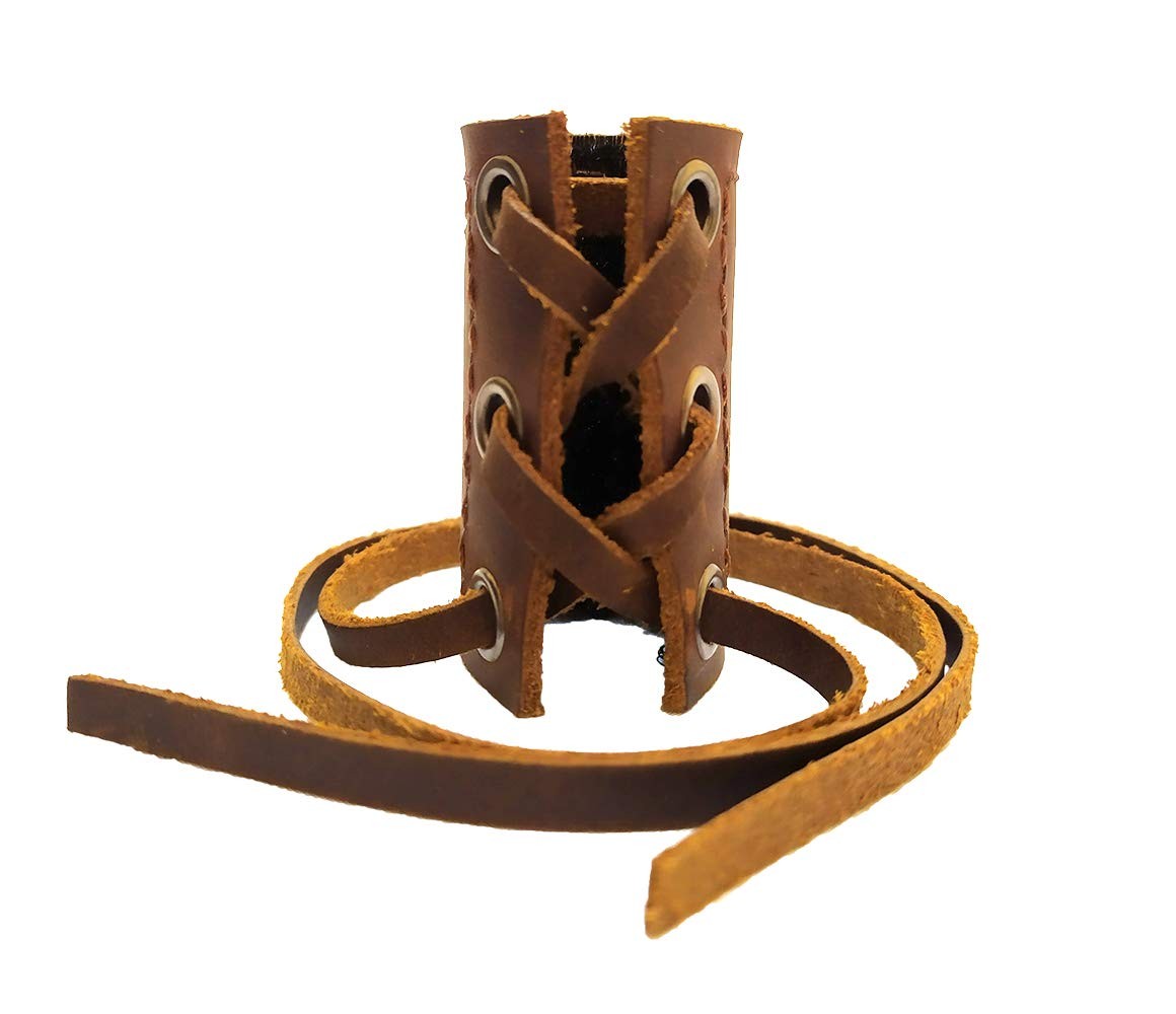 ,Genuine Leather Ponytail Holder,Leather Hair Ties,Braid Holder,Long Hair ,Pu…