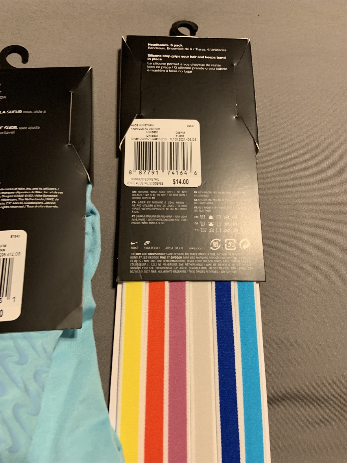 Nike Ladies Headband Set Of 7 Onesize