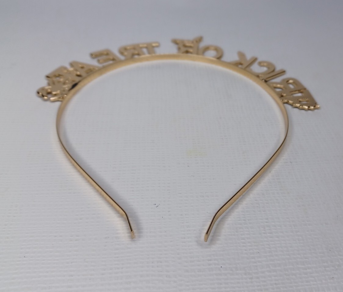 Trick Or Treat Halloween Metal Headband