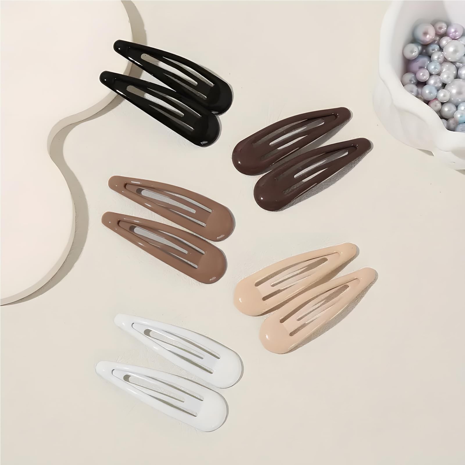 20 Count (Pack of 1), Mixed Color – Black, Brown, Coffee, Light Khaki, White