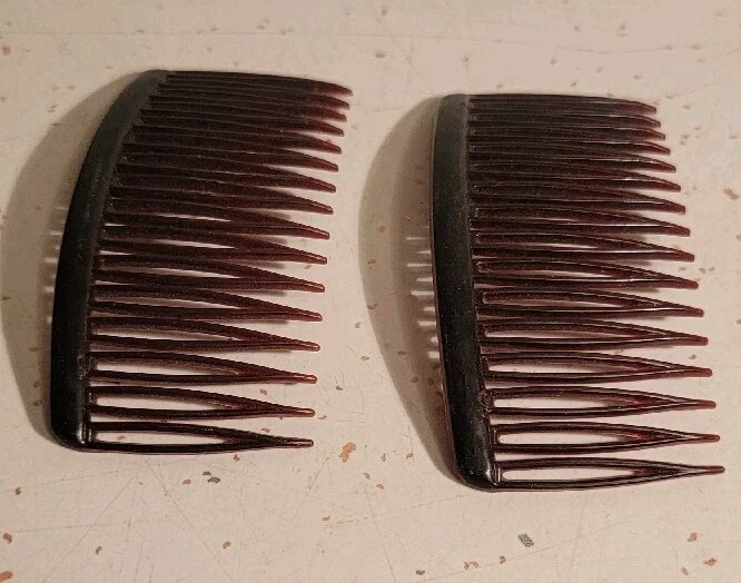 VINTAGE GOODY HAIR KANTO SLIP SIDE COMBS VINTAGE