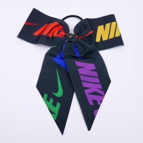 Nike Game Ready Ponytail Holder Black/Pimento OSFM