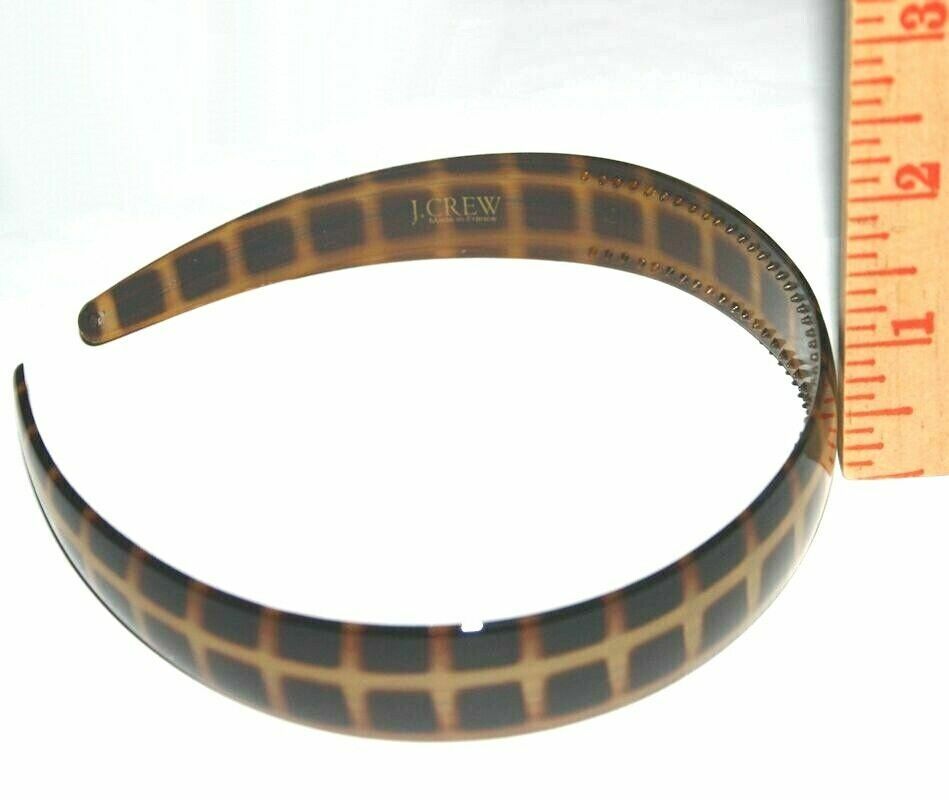 J Crew Hair Claw Headband Giraffe Checker Animal Print Polka Dots Made in France