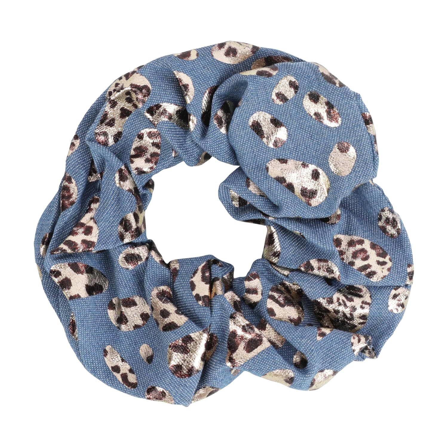 Jumbo Denim Scrunchie