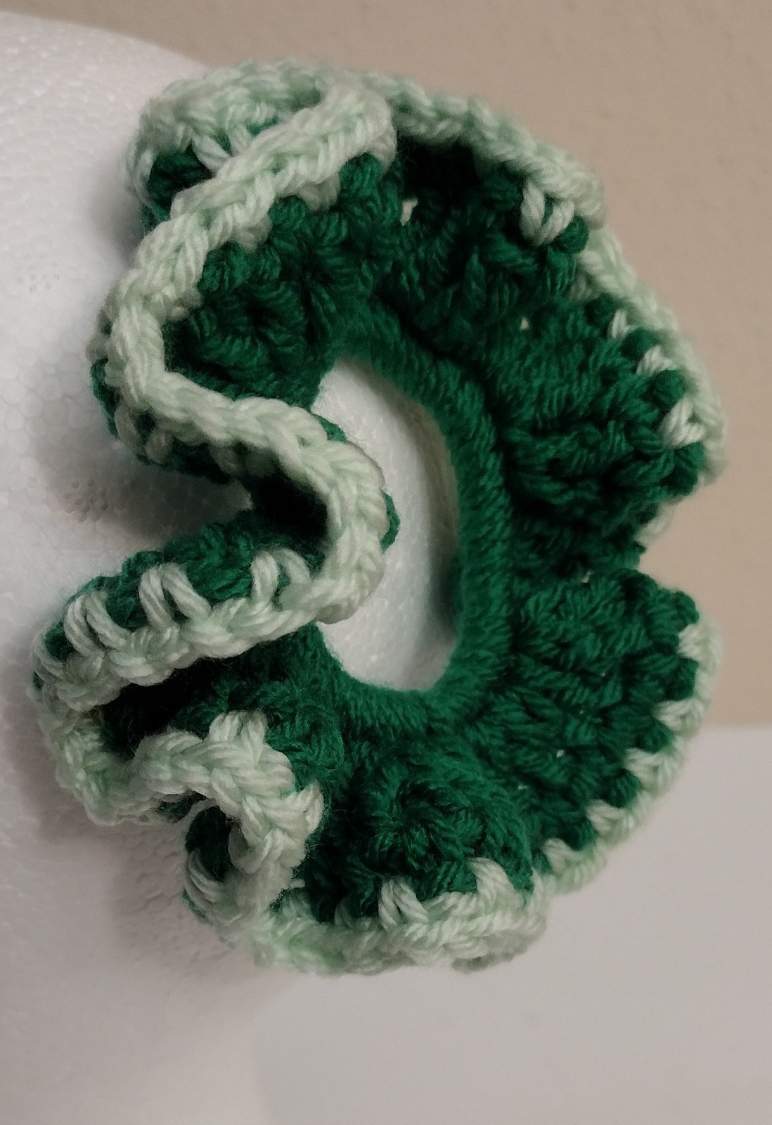 Hair Scrunchie Accessory Handmade Crochet, Various Colors