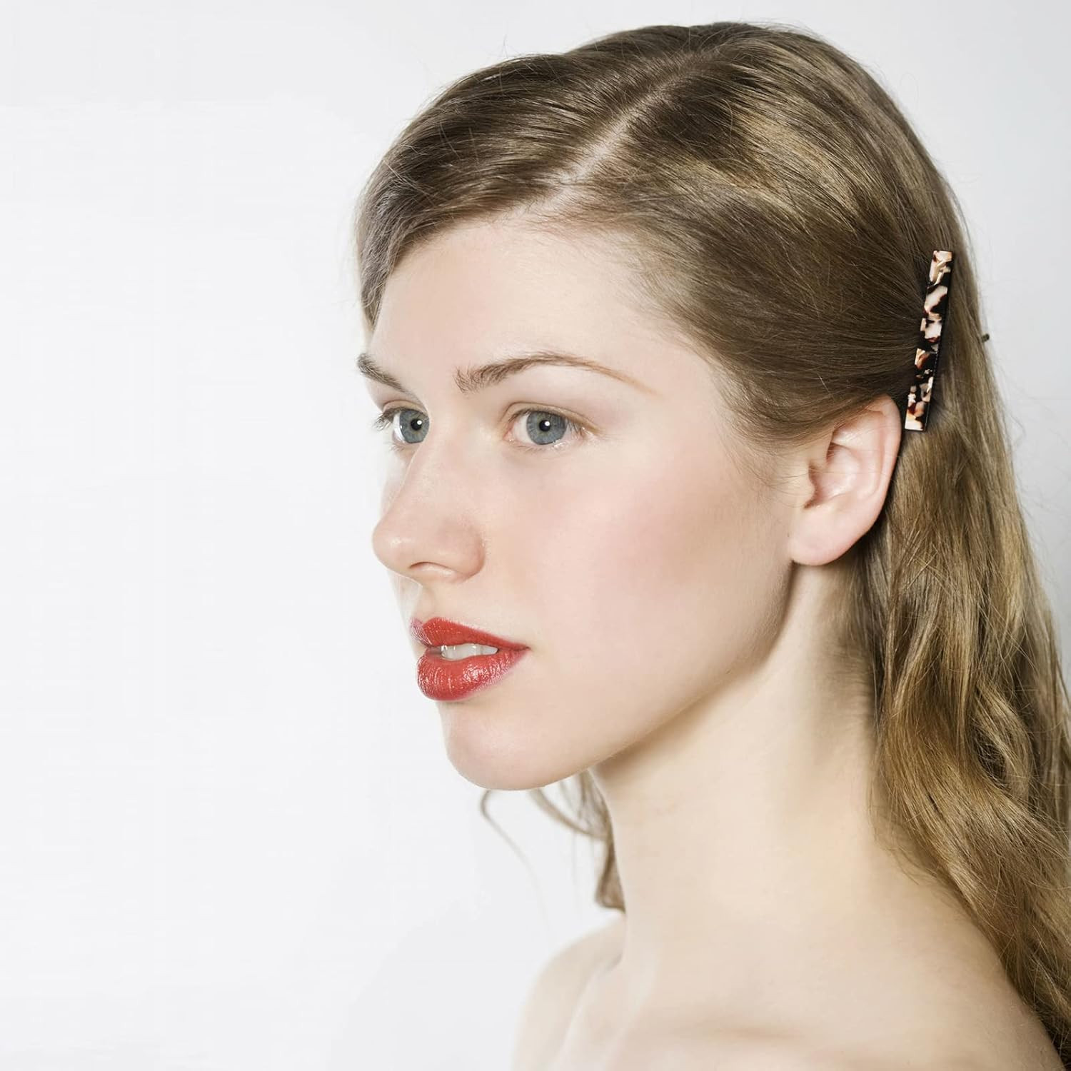 Cobahom Tortoise Shell Leopard Duckbill Acrylic Hair Clips and Barrettes for Wom