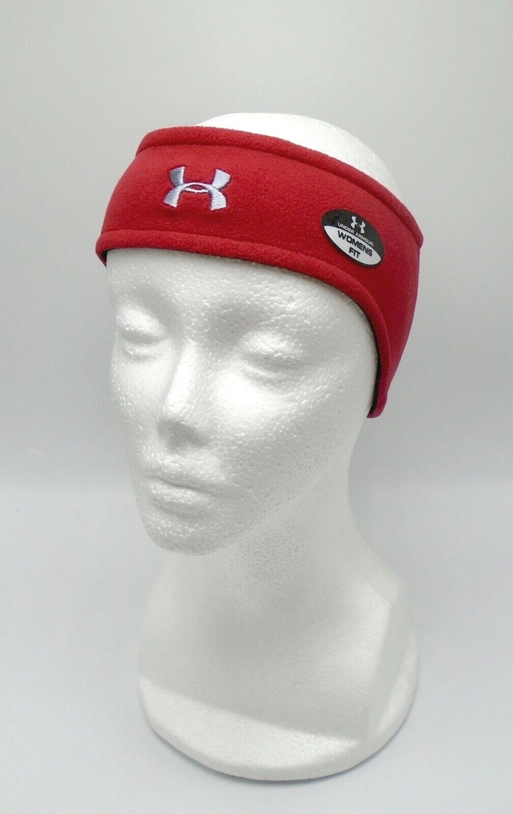 Under Armour Headband Arctic Womens Fleece Maroon/Silver