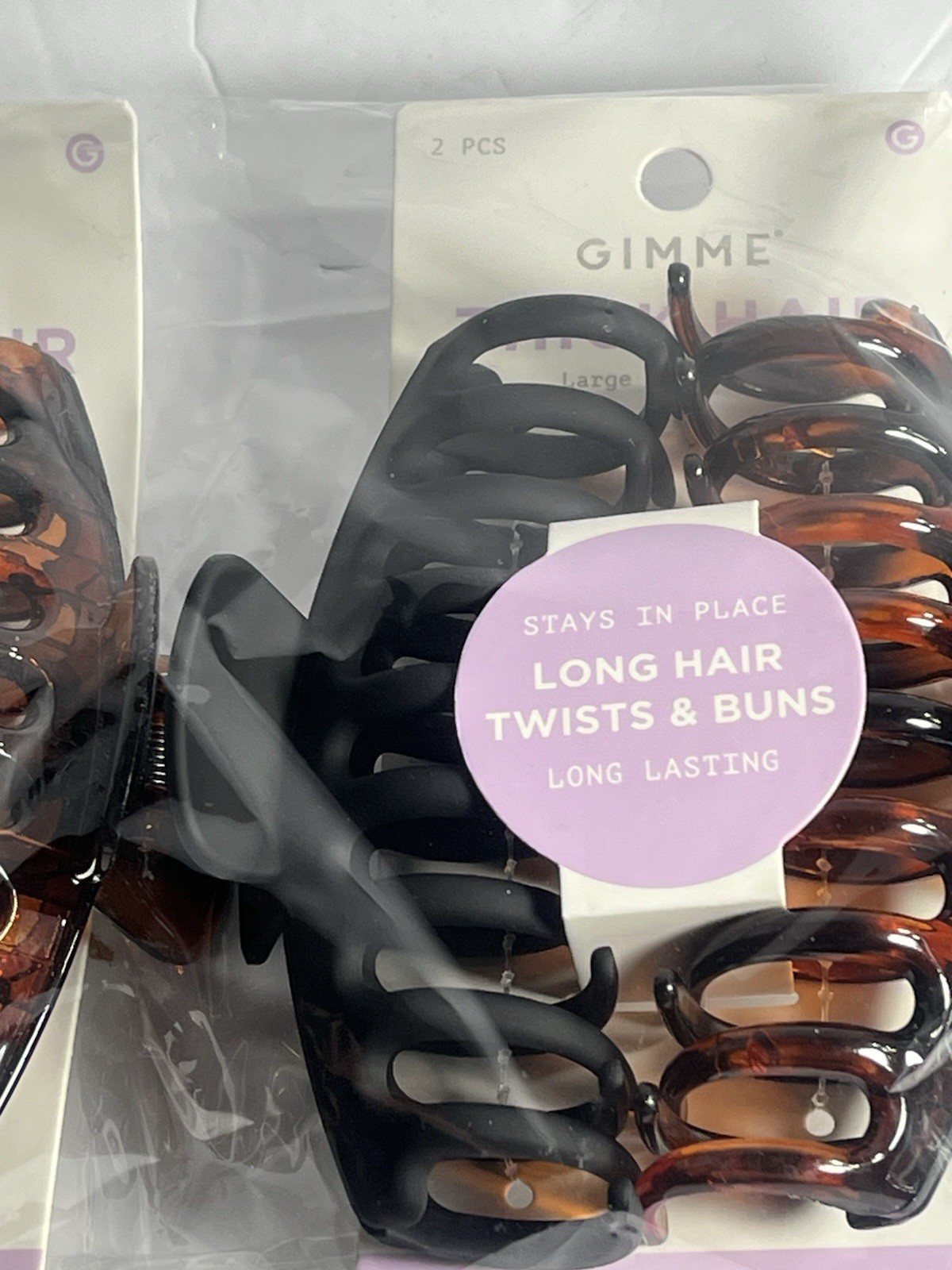 Gimme Beauty Large Hair Clips 3!
