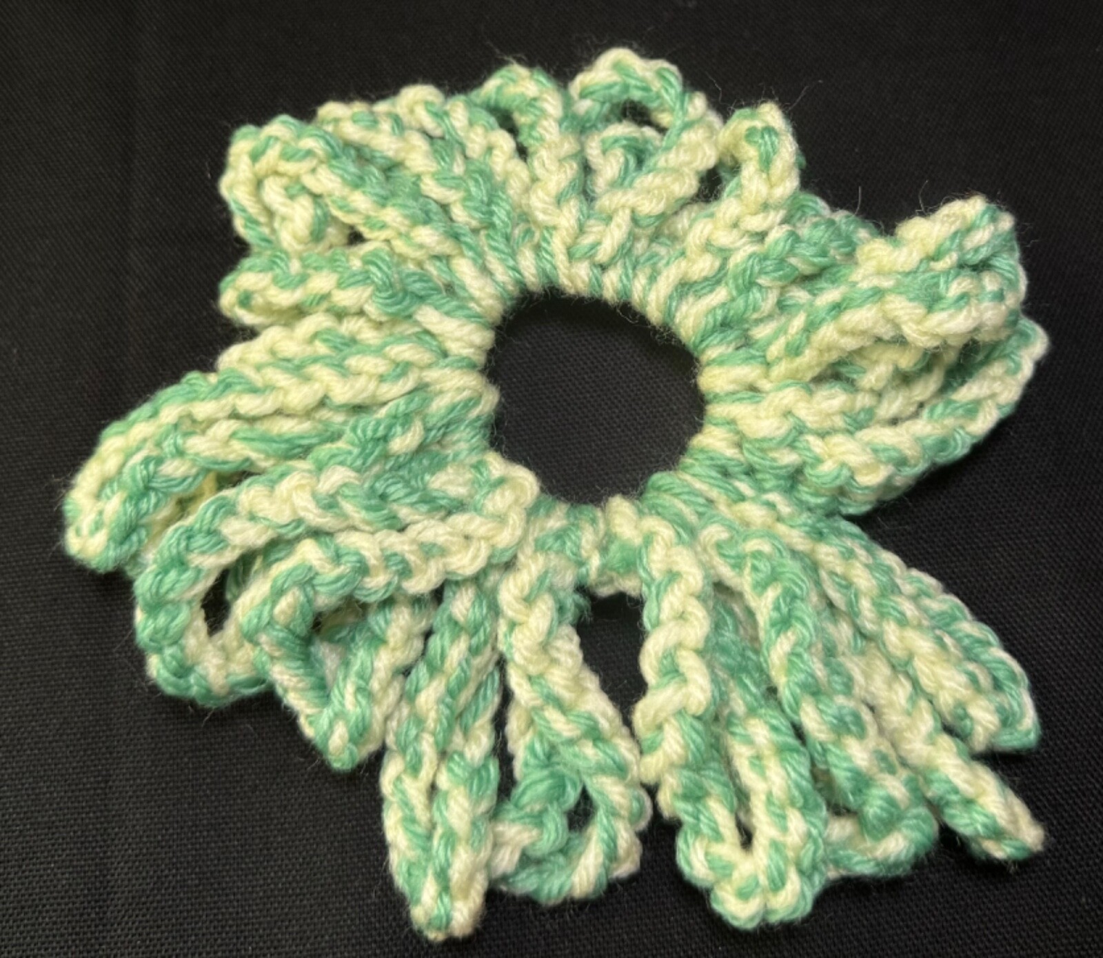Crochet Hair Tie/Scrunchy Multicolors