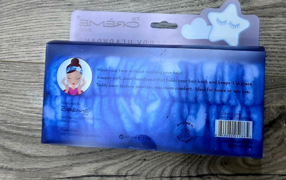 The Crème Shop 3D Teddy Headband Beauty Sleep