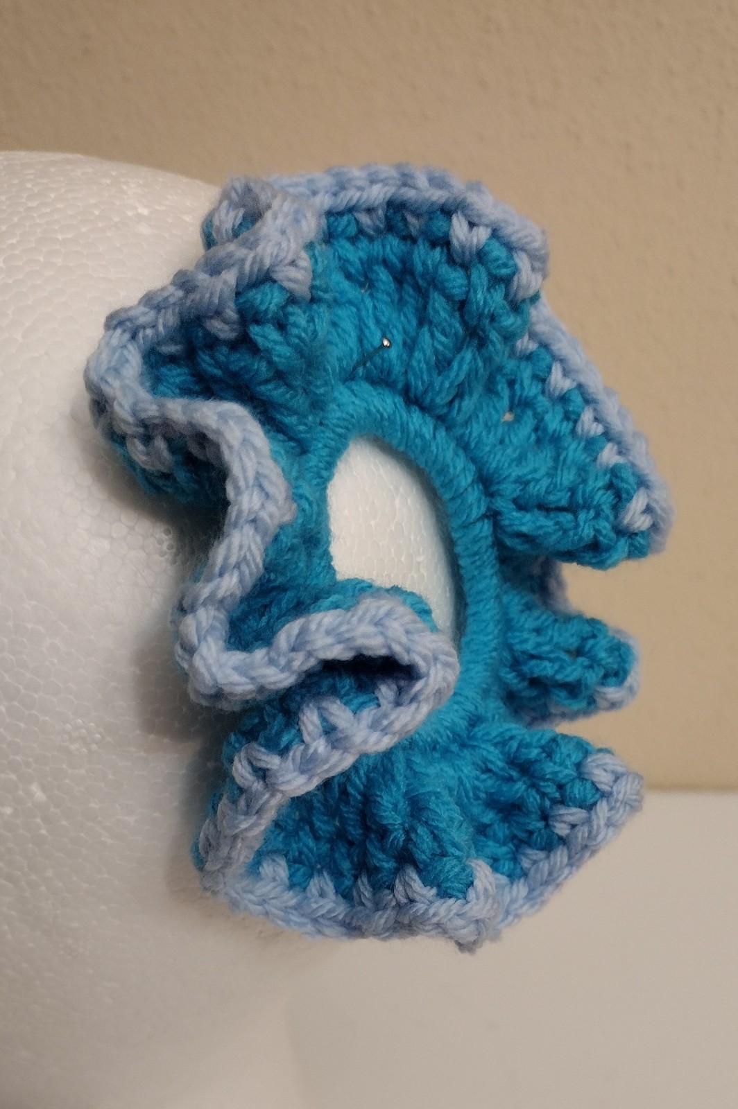 Hair Scrunchie Accessory Handmade Crochet, Various Colors