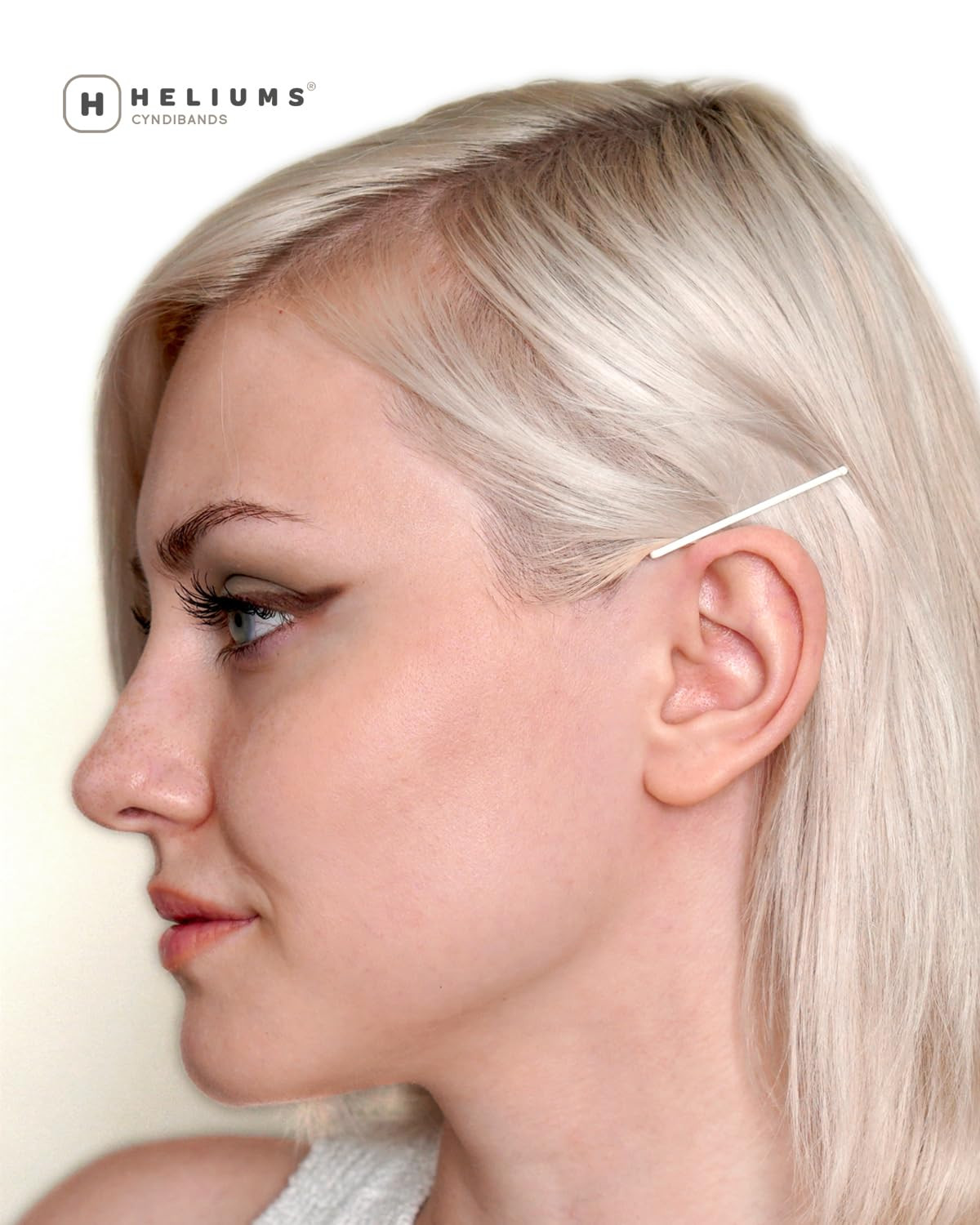 Bobby Pins – Metallic Matte Gray – 2 Inch Wavy Hair Pins, Color Matched for Grey