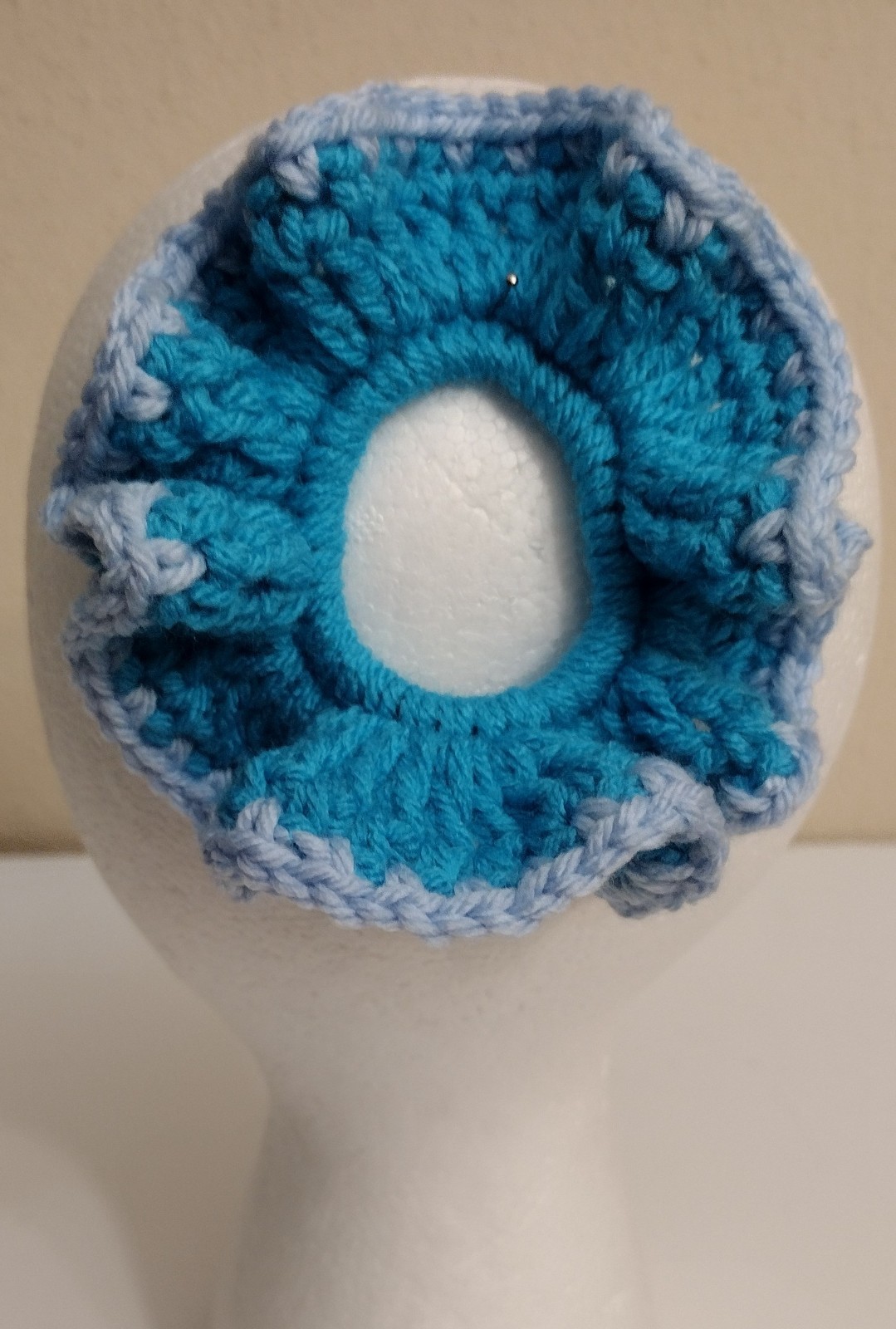 Hair Scrunchie Accessory Handmade Crochet, Various Colors