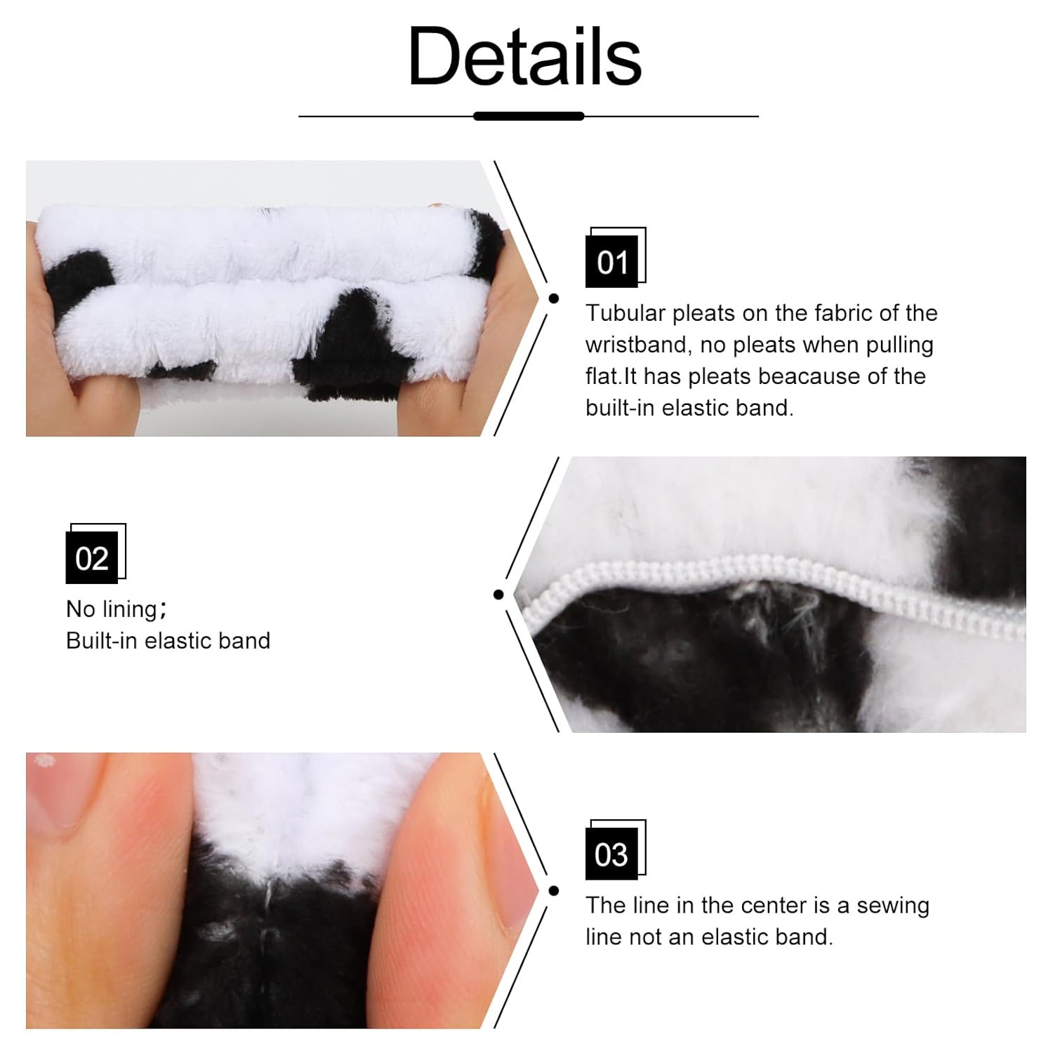 6PCS Spa Headband and Wristband Set, Face Wash Headband Makeup Skincare Headband