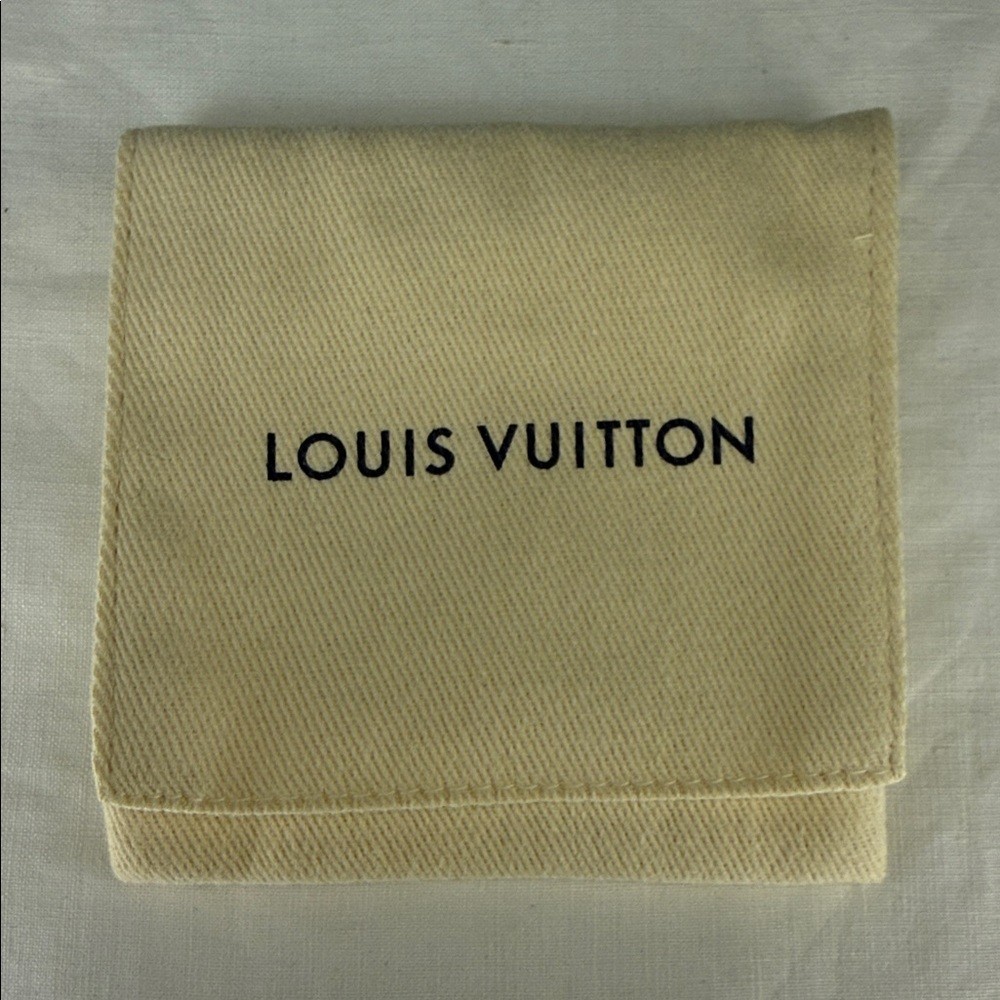 Louis Vuitton Backstage Mini Hair Clip Monogram Canvas NIB Italy