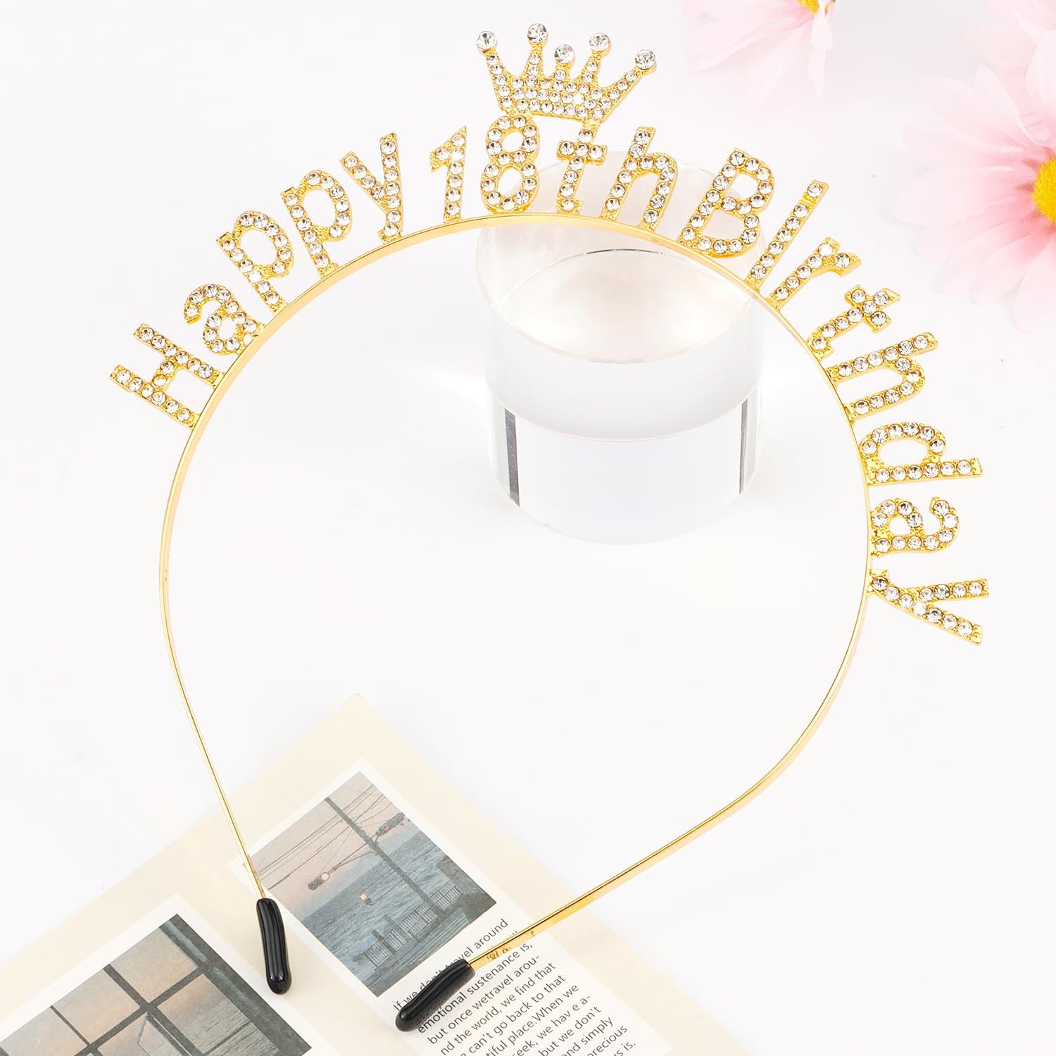 18th Birthday Decorations for Girls Happy 18th Birthday Headband 18 Year Old …