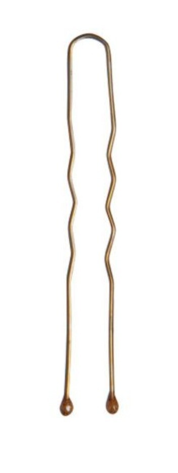 Diane 1 3/4” 44 mm U-shaped Hair Pins Bronze Hair Bob Pins 100 count D466