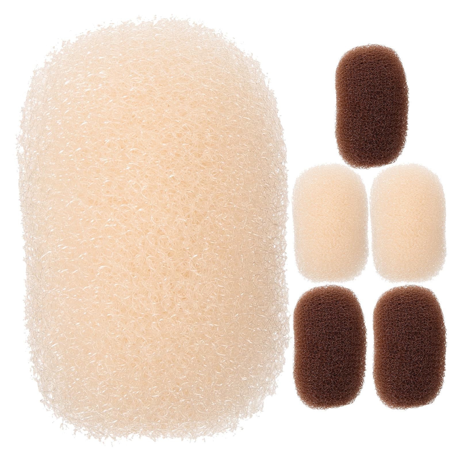 Hair Volumizing Inserts & Clips – 12Pcs Bump Up Sponges, Comb & Bases for Updos