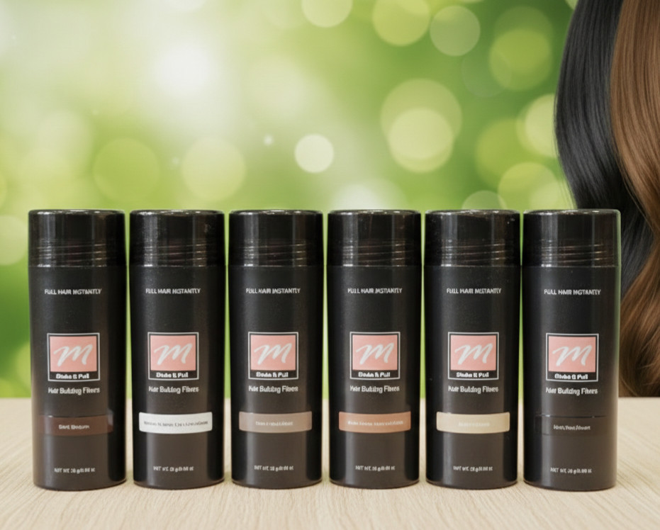 MAKEITFULL PREMIUM Hair Building Fibers FASHIONBEAUTYDEPOT approved Google Us