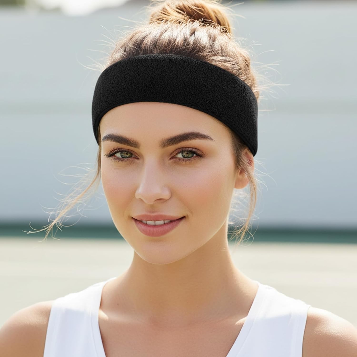 6pack Sports Headband Yoga Gym Sweatband Women Men Hair Bands Same Day Shipping
