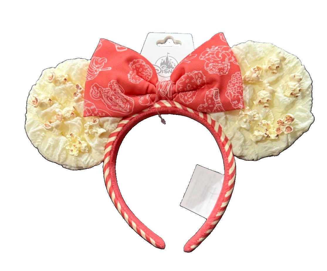 Disney Parks Mickey Mouse Popcorn Ear Headband NEW! Disney Eats Ears Snacks