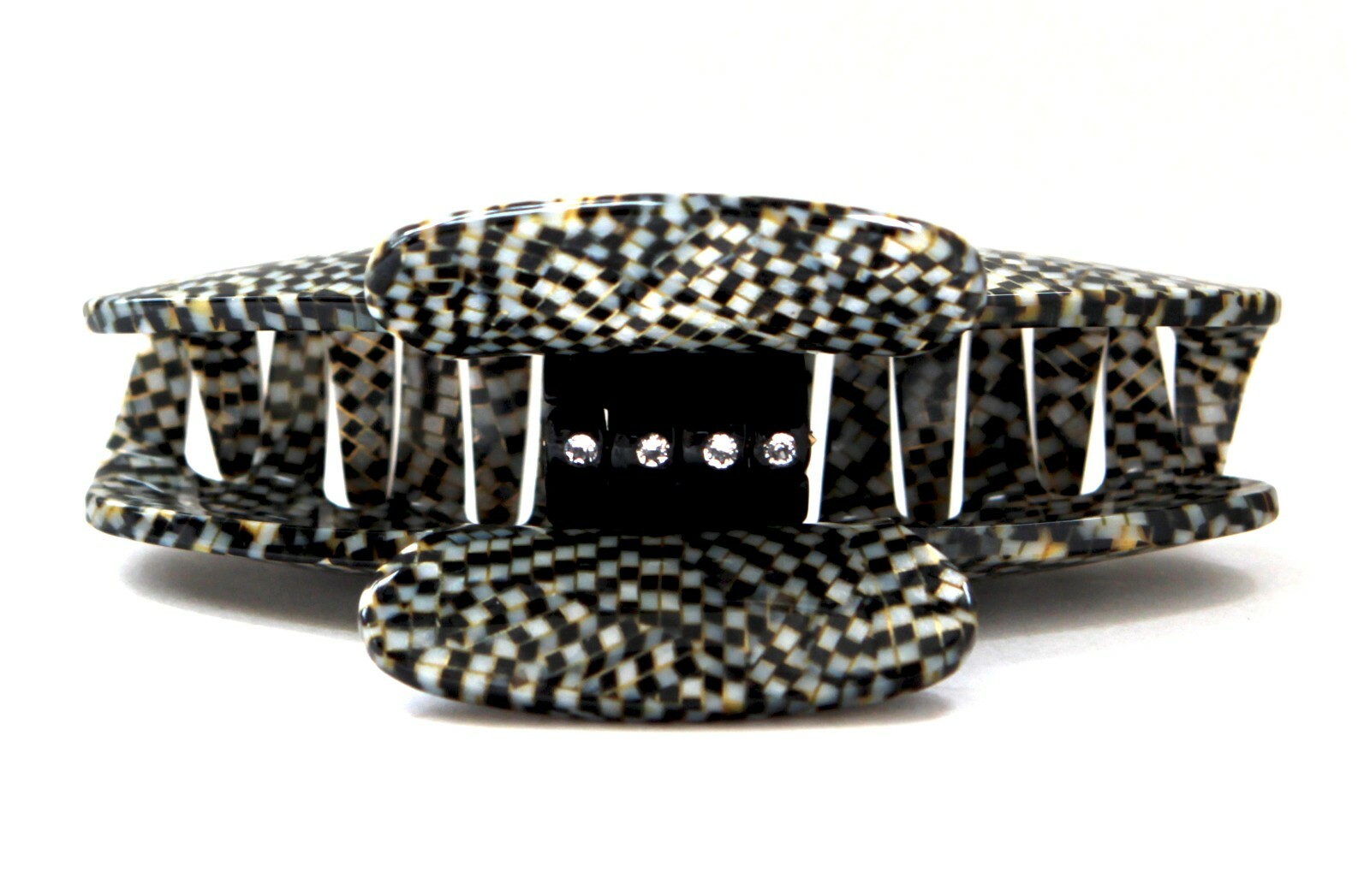Fancy Hair Claw For Girls Handmade in France Beautiful Shade And Bold Design MN2