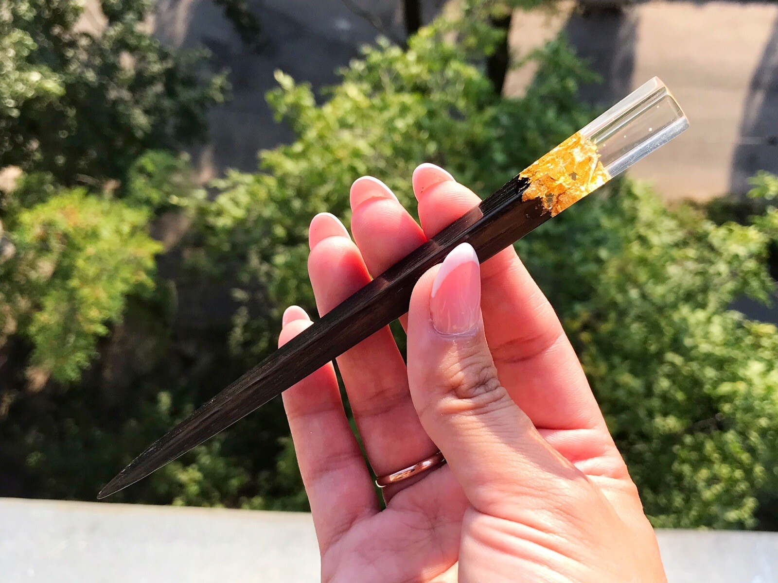 Wooden hair stick Bun Holder HANDMADE WOODEN HAIR STICKS Hair Chopsticks wood