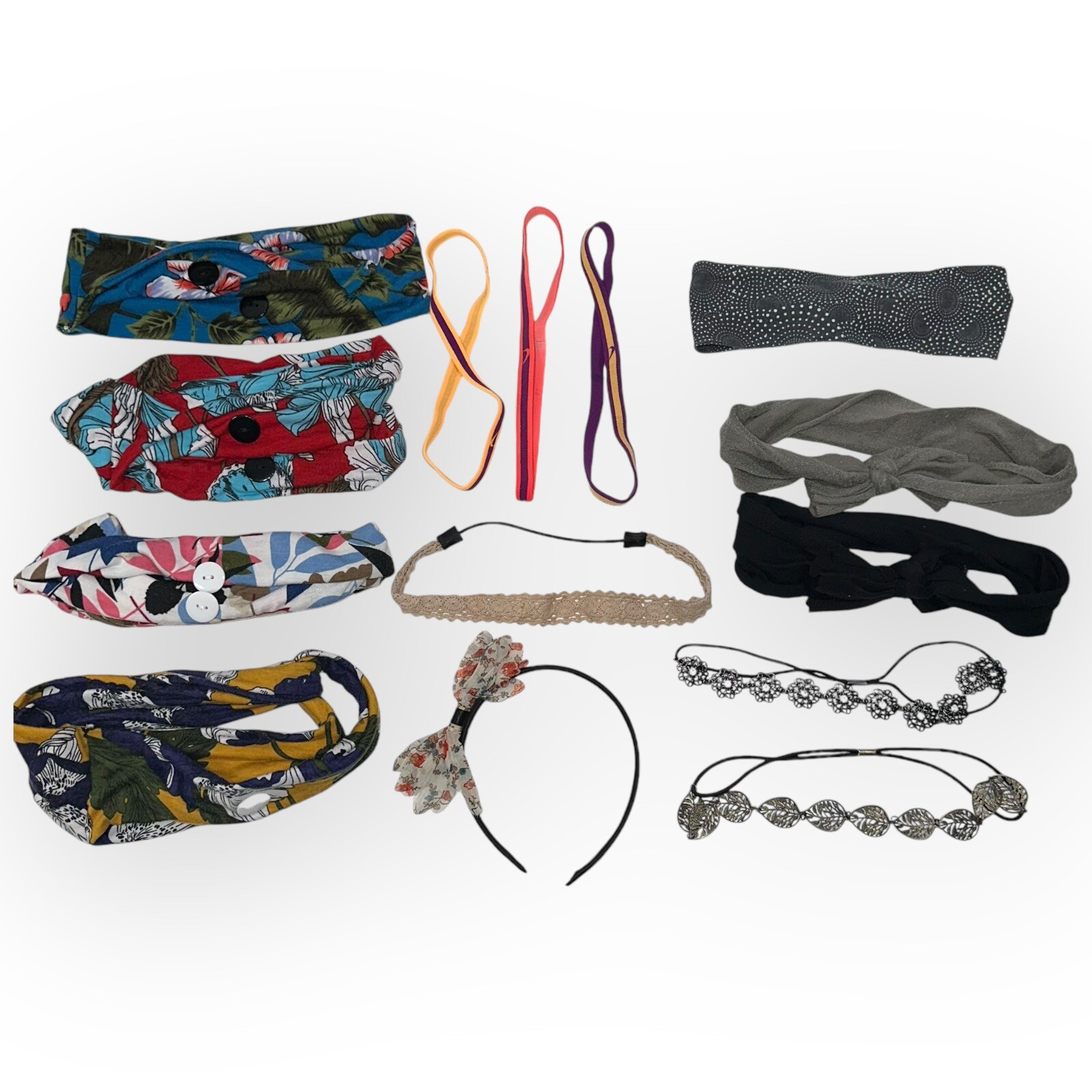 Lot of 14 Women’s Head Bands Variety