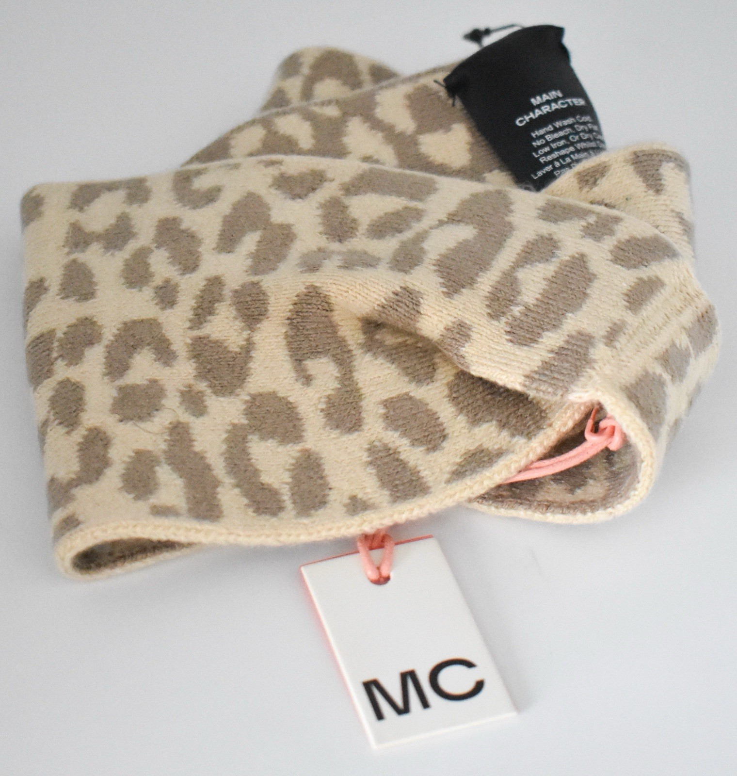 Aritzia Main Character Cheetah Leopard Pattern Fabric Head Wrap Headband NWT!
