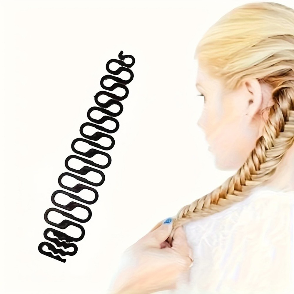 6/12PCS High Quality Plastic French Centipede Scissors for Relaxing Hair Texture