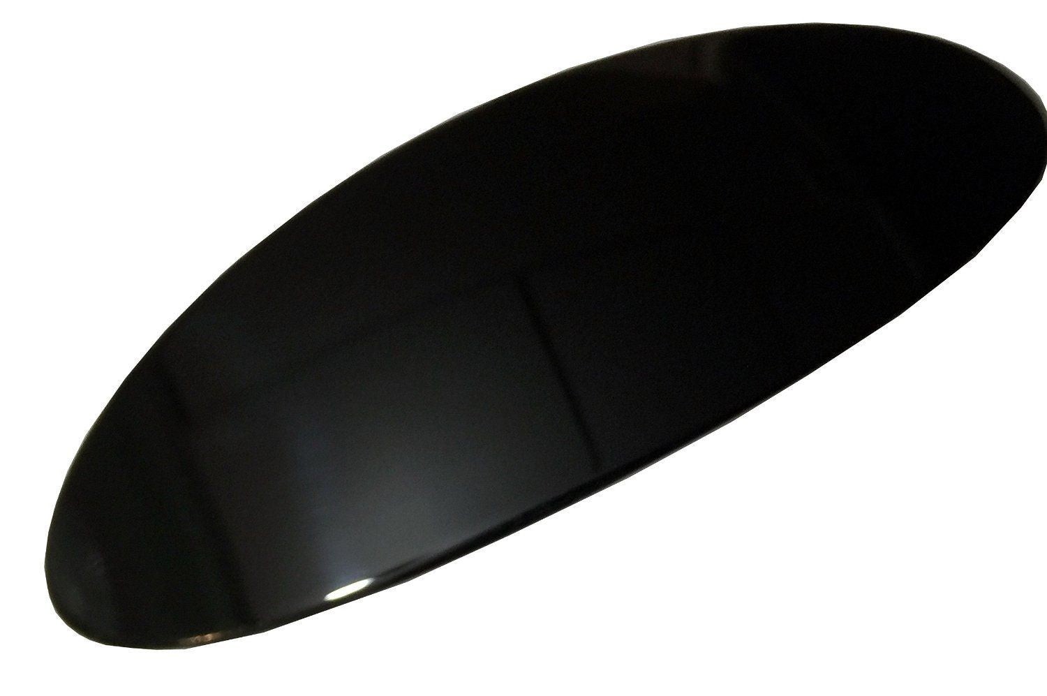 French Amie Fine Oval Medium Celluloid Handmade Automatic Hair Clip Barrette