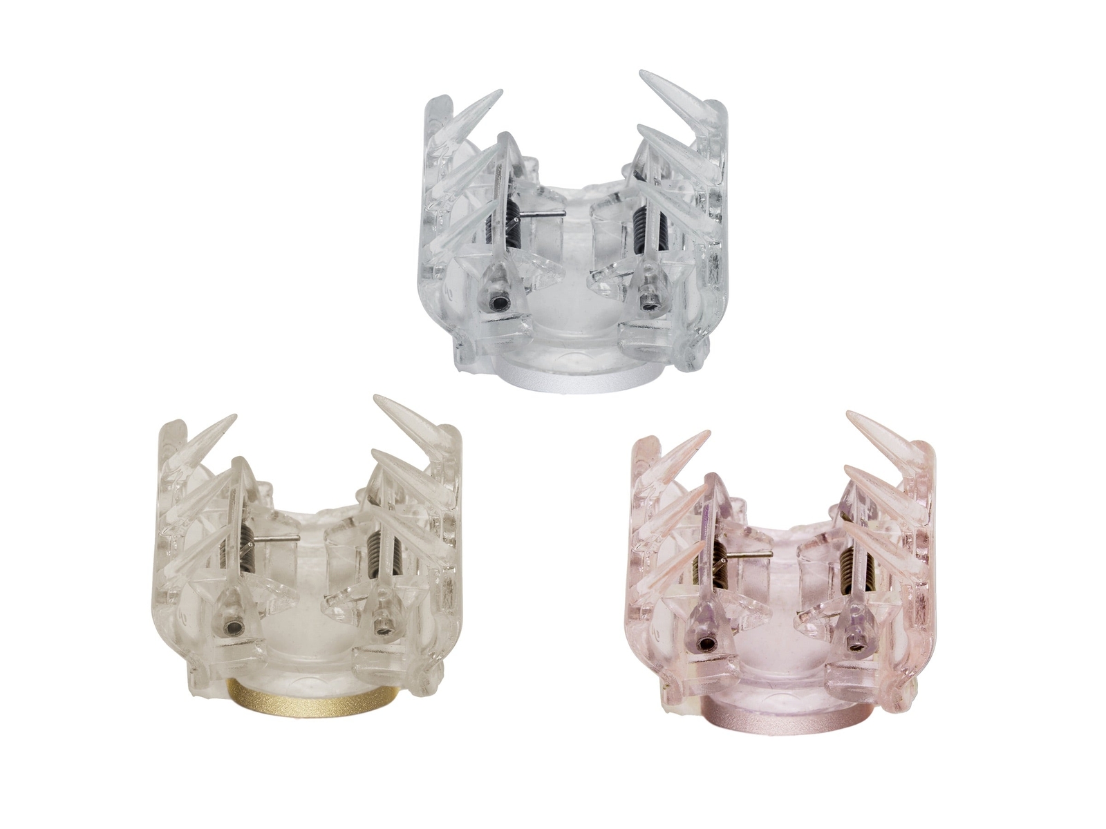 Linziclip Mini 3 Pack – Rose Gold, Gold, Silver